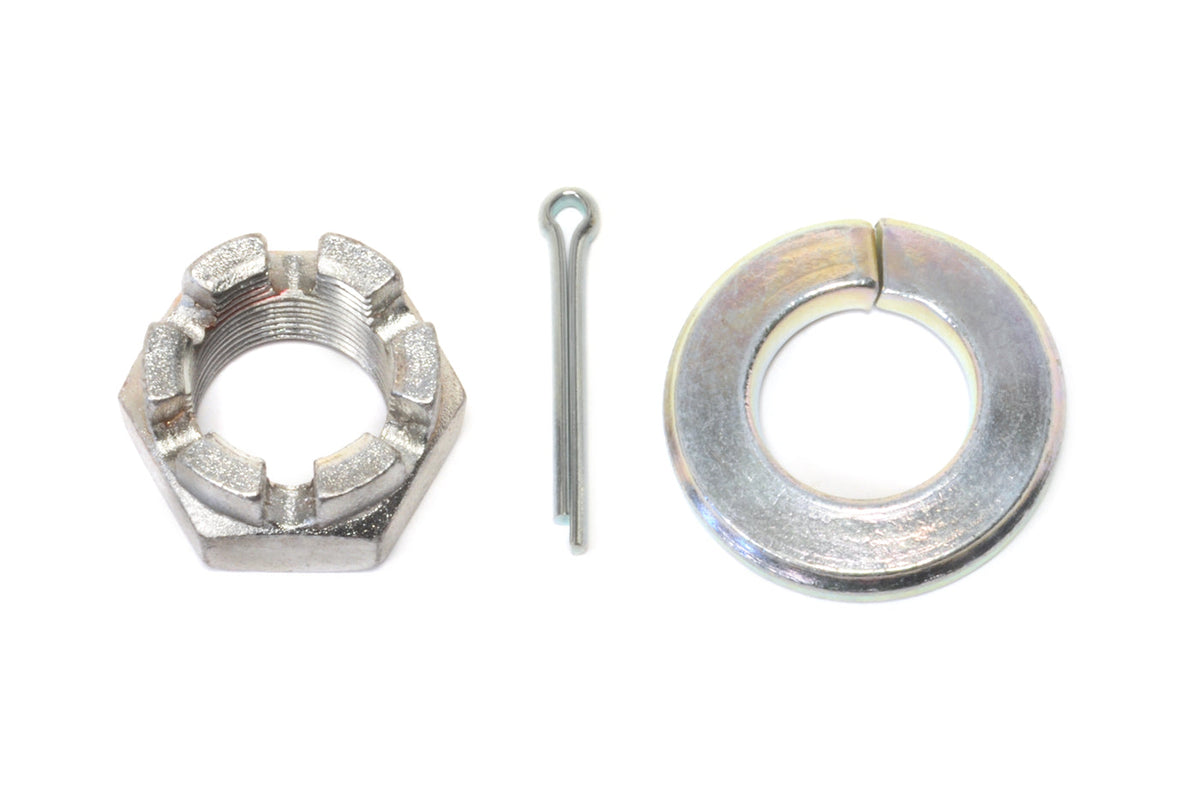 STM OEM Front Axle Nut Kit Castle Style for Evo X (AXNT)