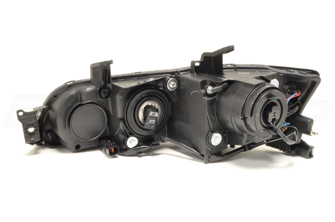 Evo 9 JDM MR NON-HID Black Chrome Headlights