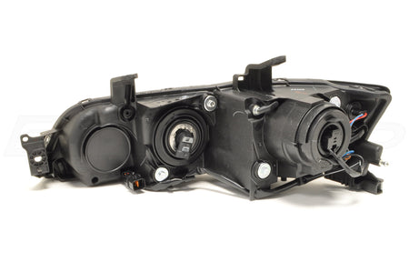 Evo 9 JDM MR NON-HID Black Chrome Headlights