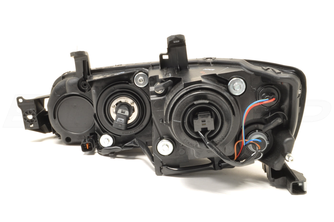Evo 9 JDM MR NON-HID Black Chrome Headlights