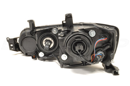 Evo 9 JDM MR NON-HID Black Chrome Headlights