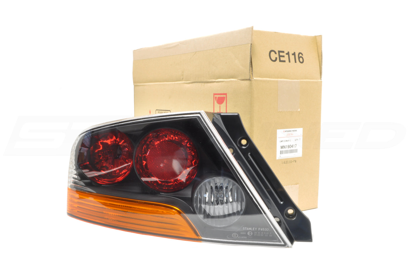 Mitsubishi OEM Evo 8 JDM MR Taillight (Matte Black LH MN190417)