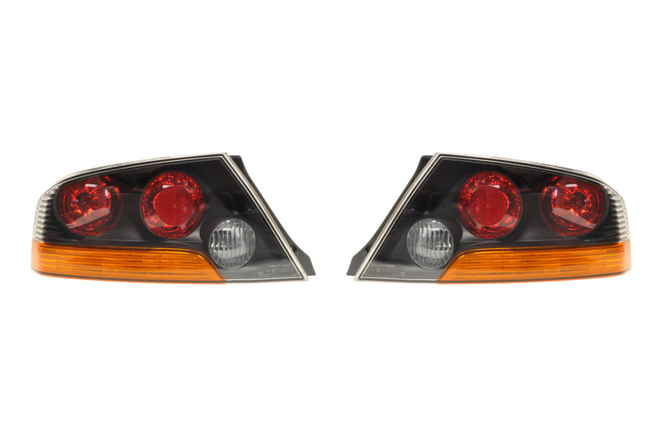 Mitsubishi OEM Evo 8 JDM MR Taillights (Matte Black Pair)