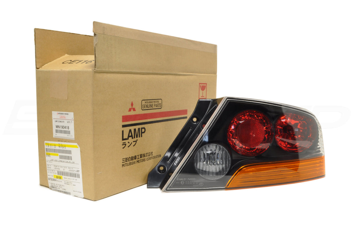 Mitsubishi OEM Evo 8 JDM MR Taillight (Matte Black RH MN190418)