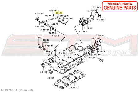MD373334 Mitsubishi MIVEC Check Valve - Evo 9