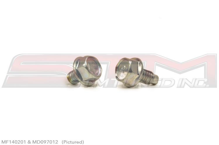 Difference between the long and short oil pan bolts.