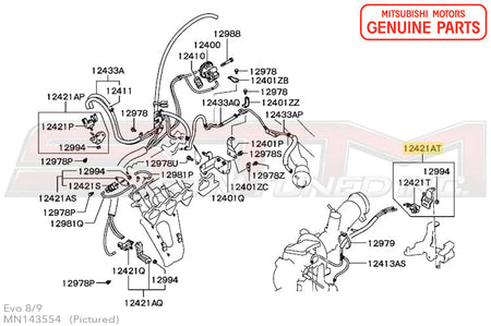 Mitsubishi Boost Control Solenoid - Evo 8/9