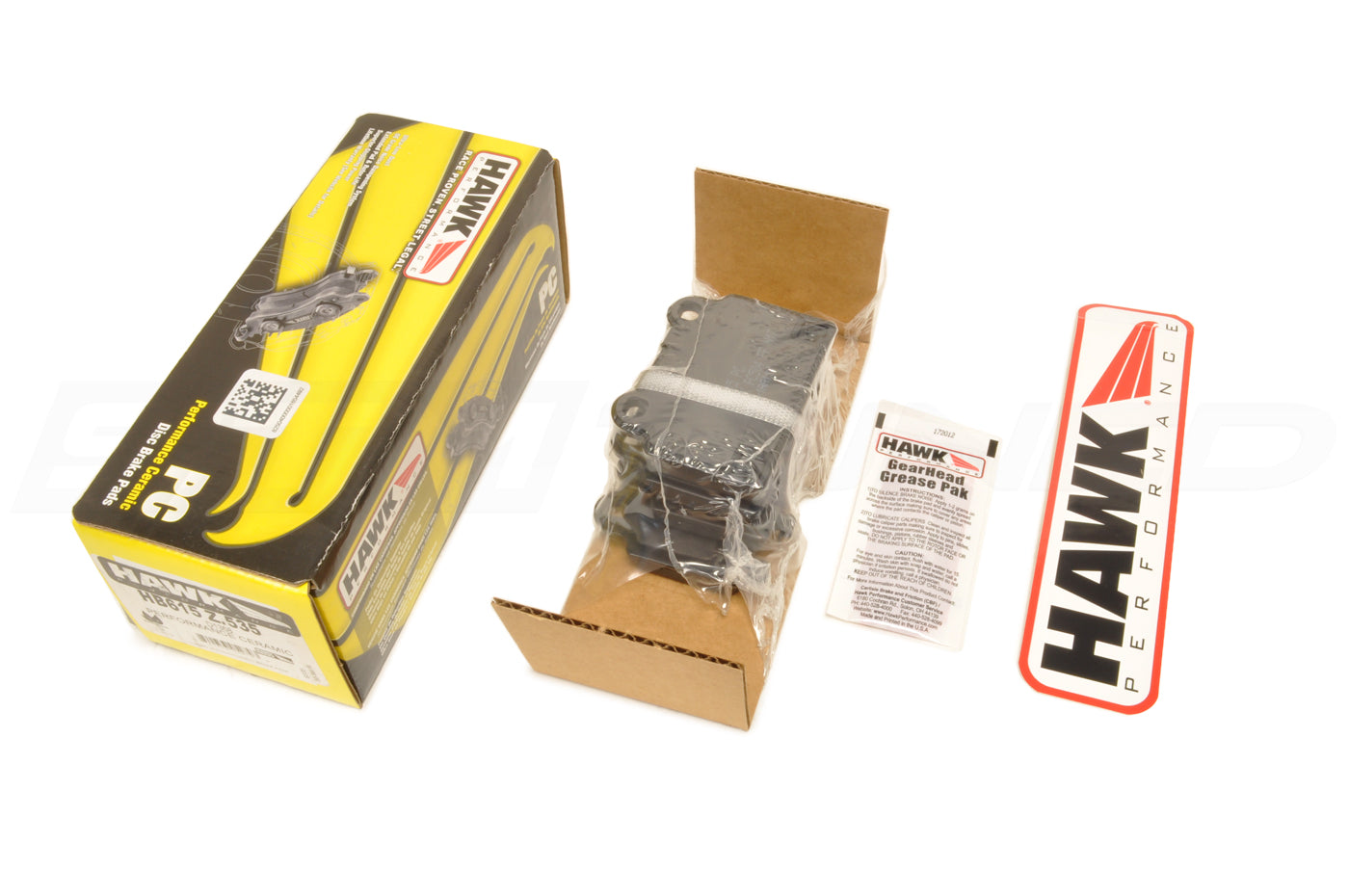 Hawk PC Performance Ceramic Brake Pads for Evolution 5 6 7 8 9 10