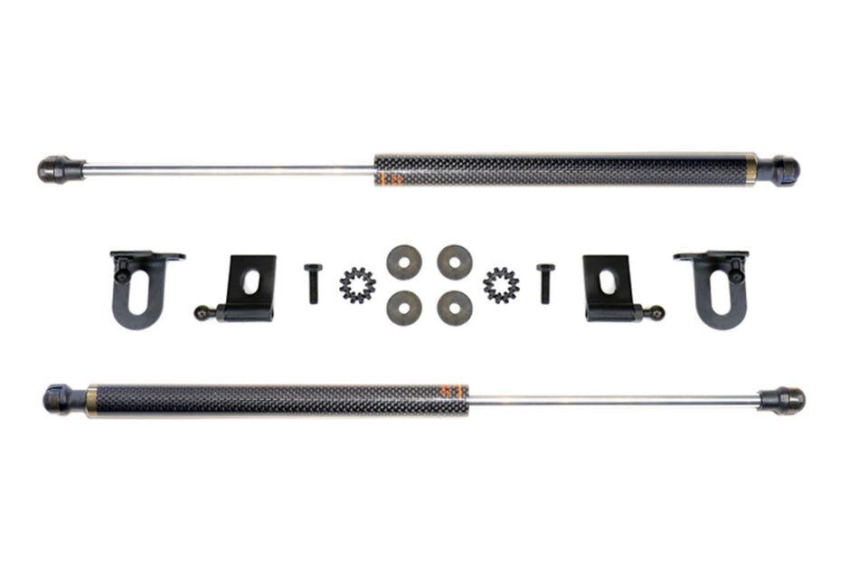 Prosport Carbon Fiber Hood Dampers for Evo X (HD-MITS-EVO-10)