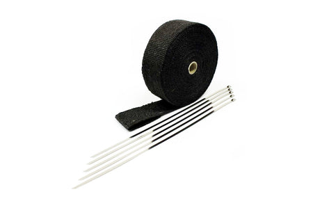 Prosport Header Wrap Black Fiberglass