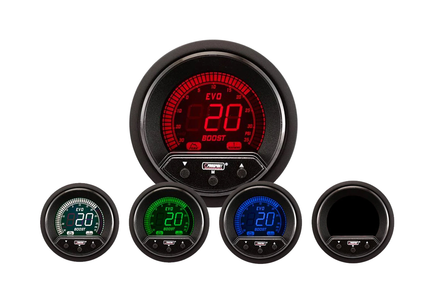 Prosport Gauges Premium Evo Series 52mm