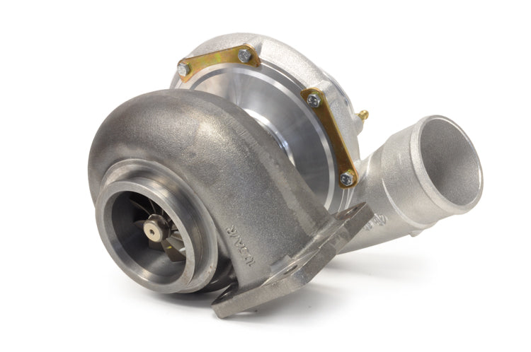 PTE 6870 Turbo pictured with T4 Inlet and V-Band Outlet