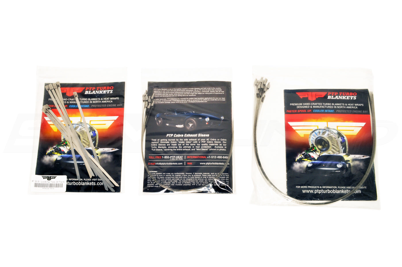 PTP Stainless Steel Locking Ties