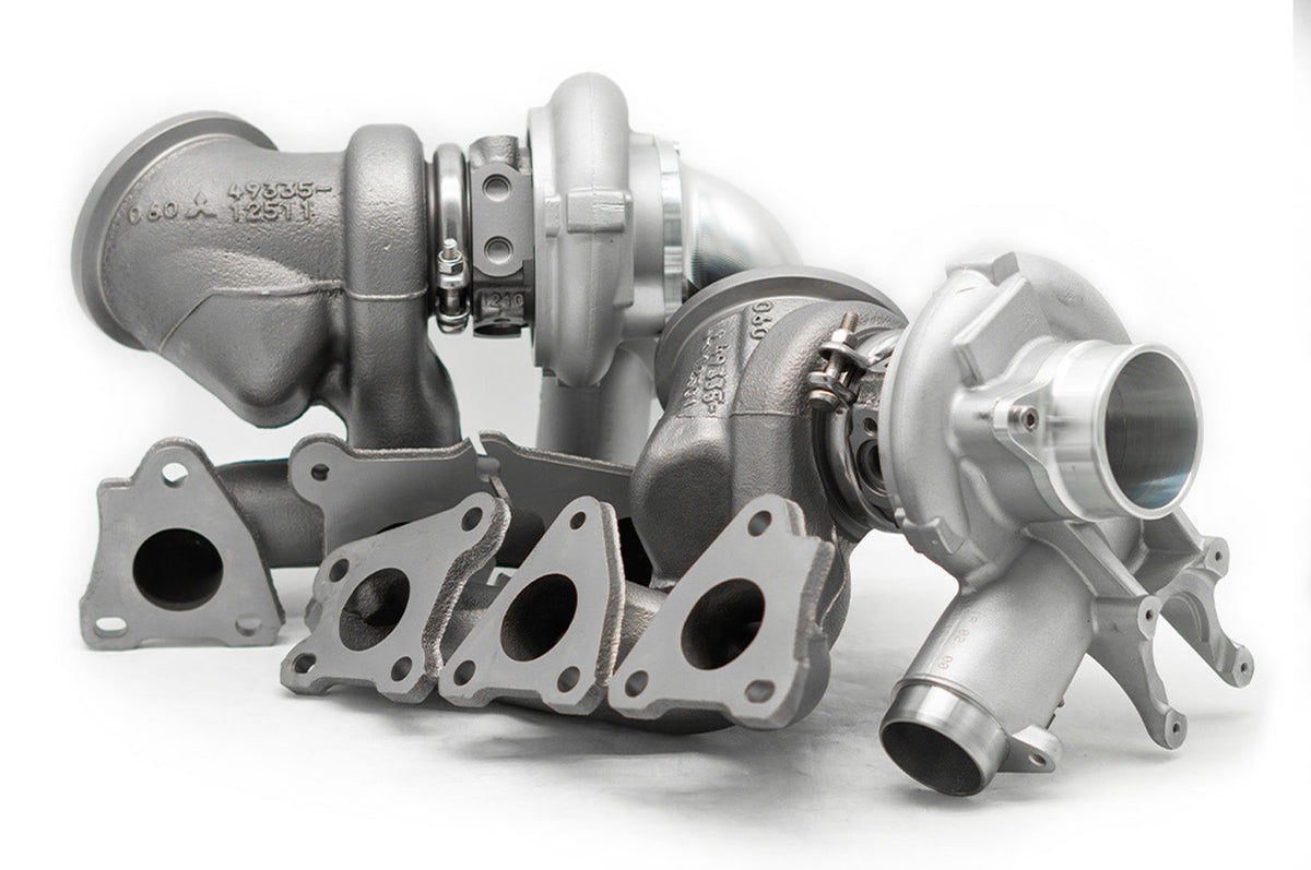 Pure Turbos BMW S55 Pure Stage 2 Plus 900HP Turbochargers for S55 2015-2021 BMW F80 M3, F82/F83 M4, F87 M2 Comp and CS