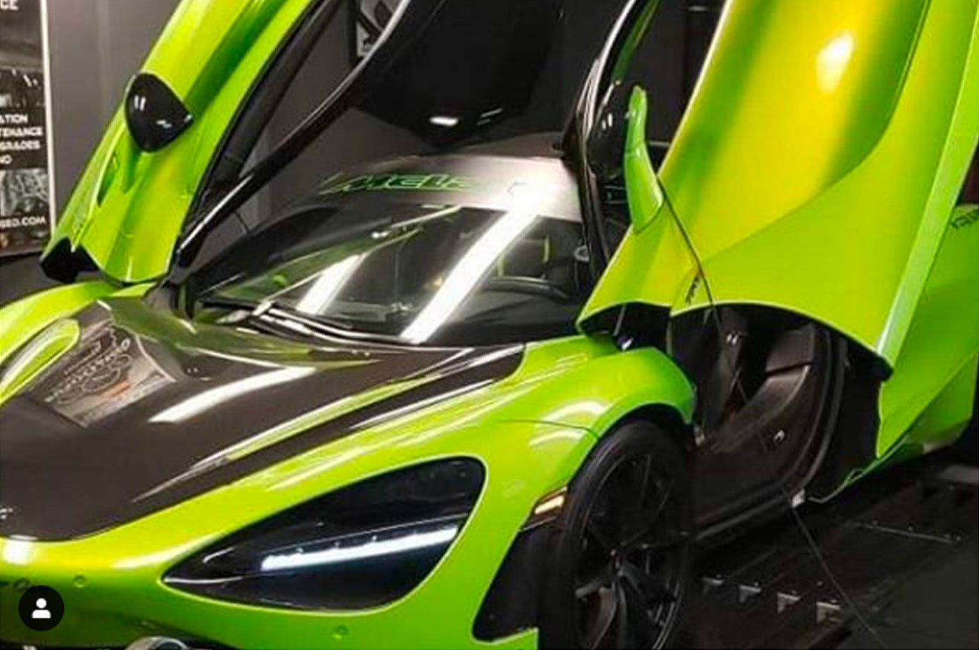 Pure Turbos PURE1200 Turbochargers for McLaren 720S - McLaren on dyno