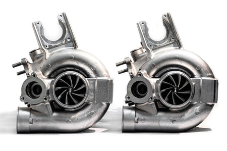 Pure Turbos PURE1200 Turbochargers for McLaren 765LT turbo upgrade for 4.0 L M840T twin-turbocharged V8 engine