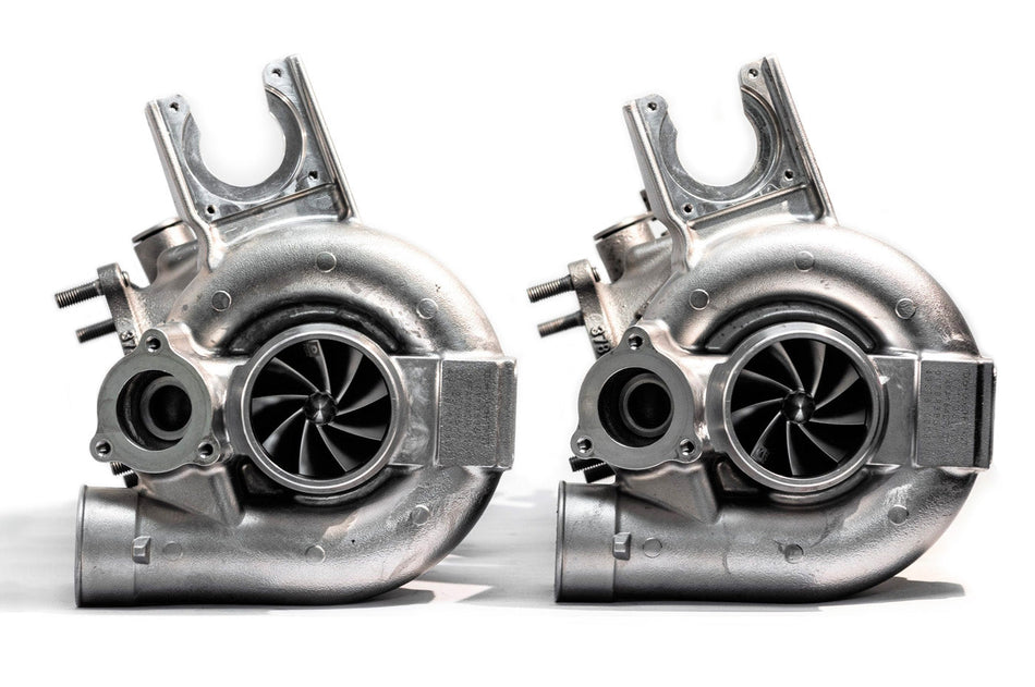 Pure Turbos PURE1200 Turbochargers for McLaren 765LT turbo upgrade for 4.0 L M840T twin-turbocharged V8 engine