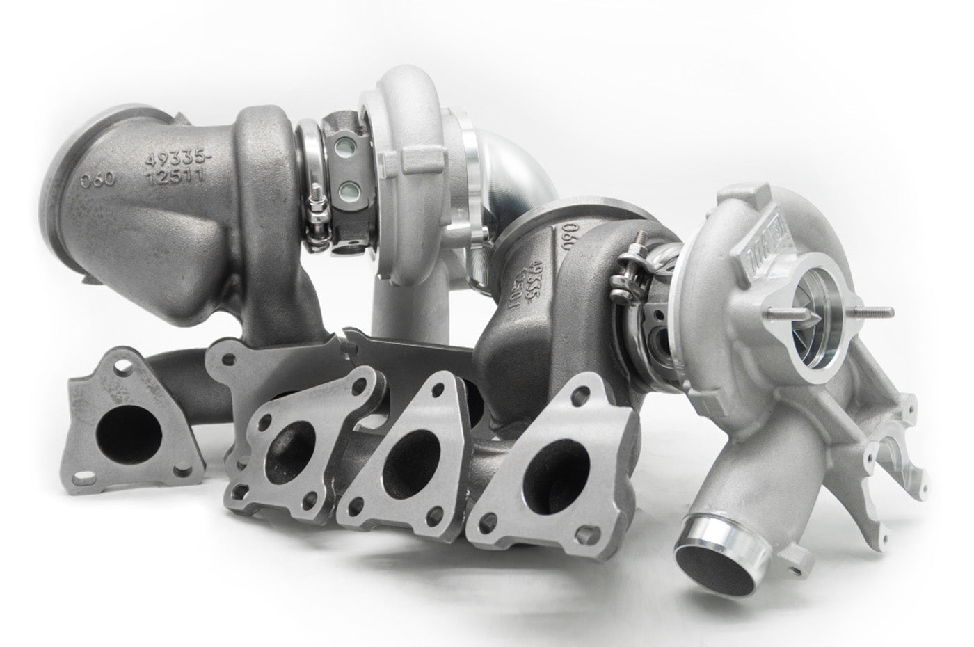 Pure Turbos PURE800 Turbocharger for S55 2015-2021 BMW F80 M3, F82/F83 M4, F87 M2 Comp and CS with manifold