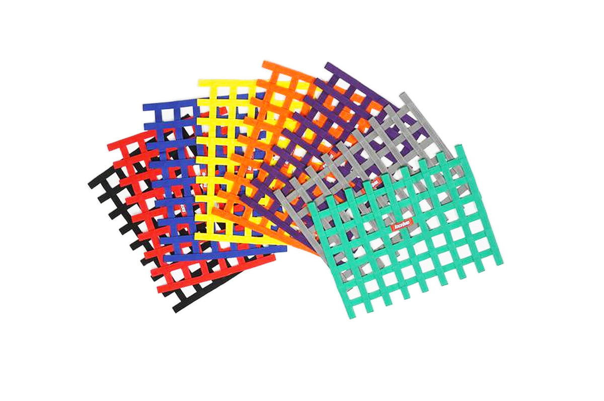 RaceQuip Non SFI Ribbon Window Net Colors
