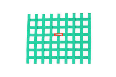 RaceQuip Non-SFI Ribbon Window Net green (721075)