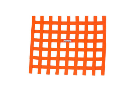RaceQuip Non-SFI Ribbon Window Net Orange (721045)