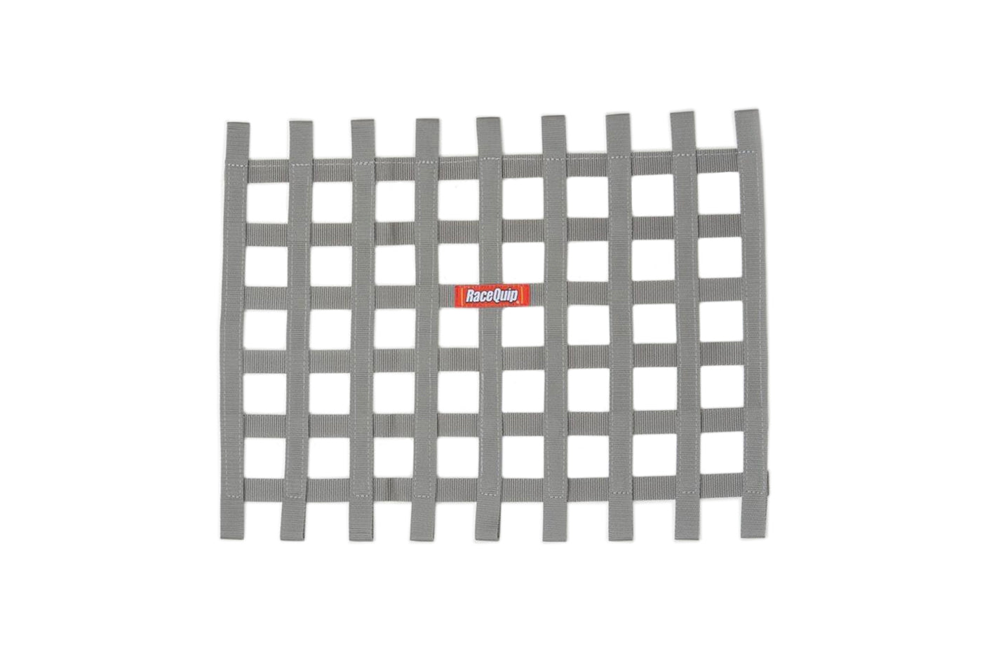 RaceQuip Non-SFI Ribbon Window Net Platinum Grey (721065)