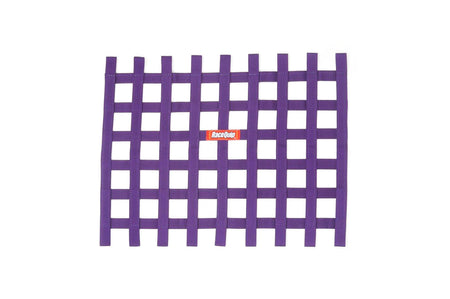 RaceQuip Non-SFI Ribbon Window Net Purple (721055)