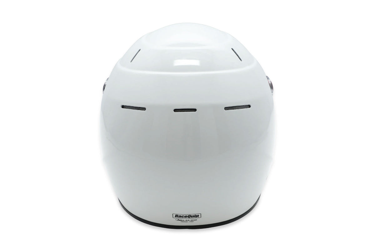 RaceQuip PRO20 Full Face Helmet Gloss White