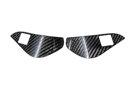 Rexpeed Carbon Fiber Interior Trunk Switch Button Frame Trim for 2020+ Supra
