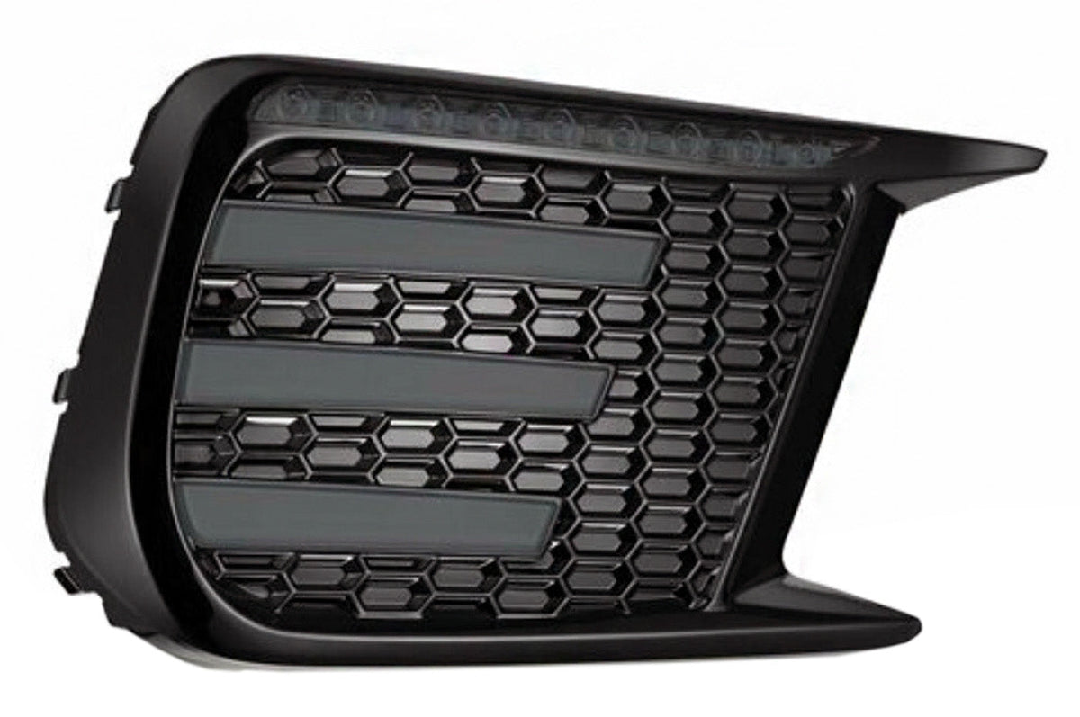 Rexpeed ABS Fog Light Bezel for VA 2018-2021 WRX/STi (G114) smoked lens