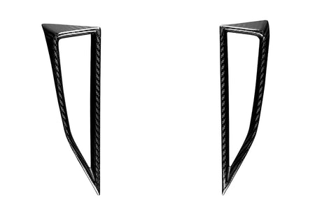Rexpeed Dry Carbon AC Vent Trim Covers for 2022+ Subaru WRX (G157) Infotainment system carbon surround