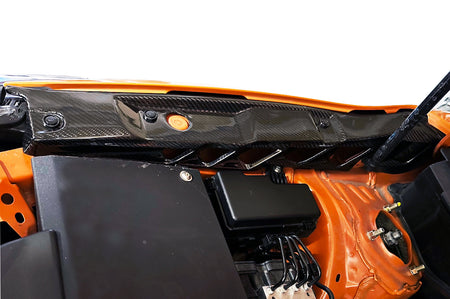 Rexpeed Dry Carbon Engine Fender Shrouds Cover for VB 2022+ Subaru WRX (G87) installed
