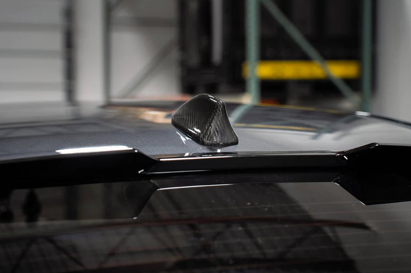 Rexpeed Carbon Fiber Antenna Cover for VB 2022+ Subaru WRX (G71) installed
