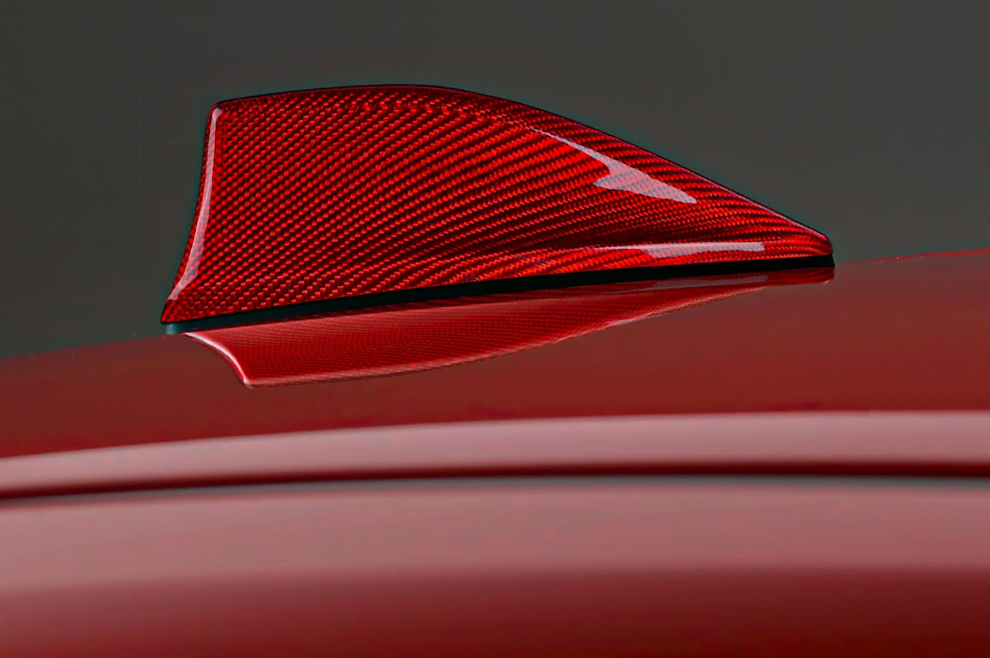 Rexpeed Carbon Fiber Antenna Cover for VB 2022+ Subaru WRX (G71R) installed
