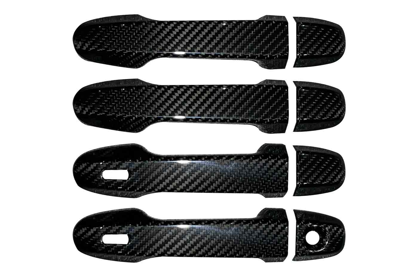 Rexpeed Dry Carbon Fiber Door Handle Covers for VB 2022+ Subaru WRX (G133)