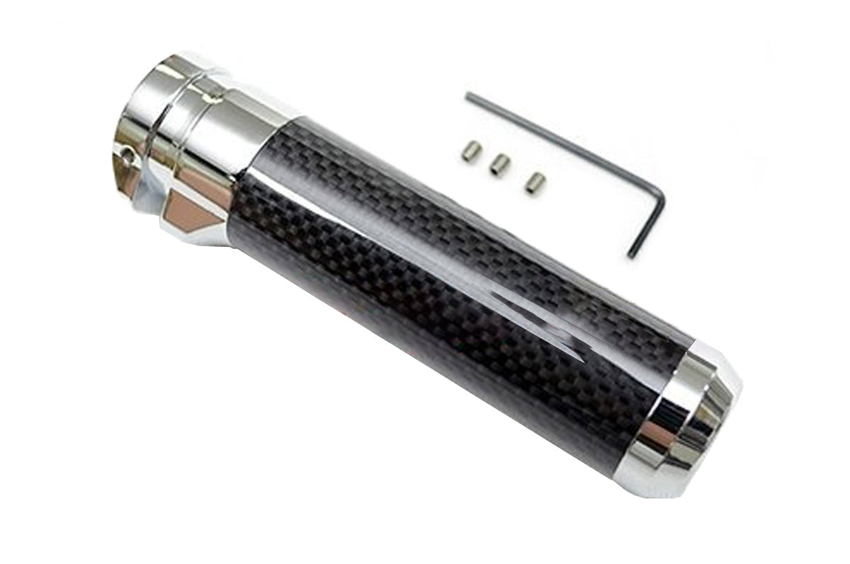 Rexpeed Carbon Fiber E-brake Handle for VB 2022+ WRX (G134) made of carbon and aluminum. Includes set screws and allen wrench to install
