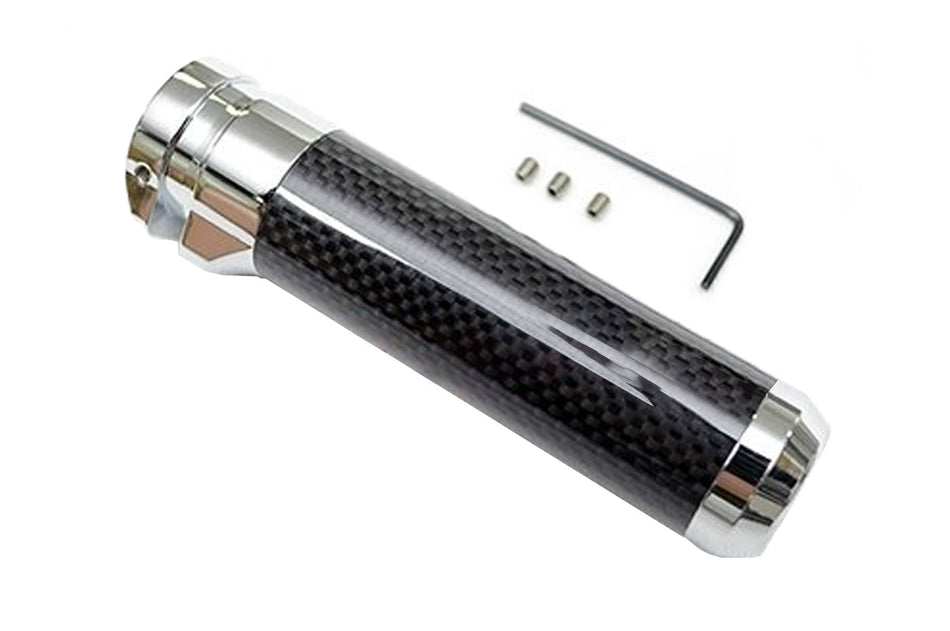 Rexpeed Carbon Fiber E-brake Handle for VB 2022+ WRX (G134) made of carbon and aluminum. Includes set screws and allen wrench to install