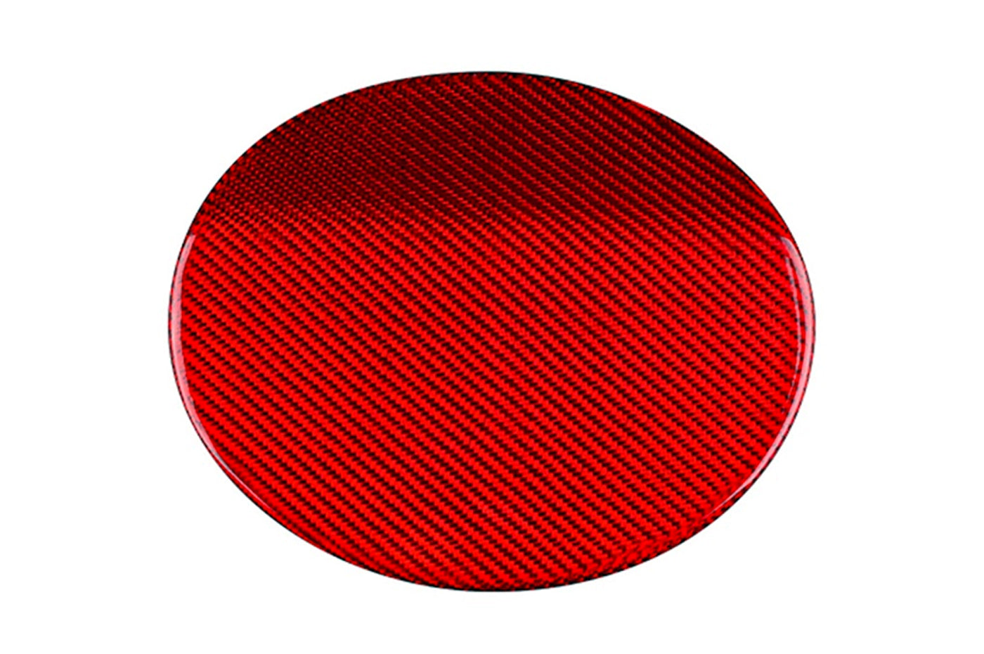 Rexpeed Carbon Fiber Fuel Cap Cover for VB 2022+ Subaru WRX (G153) red carbon fiber