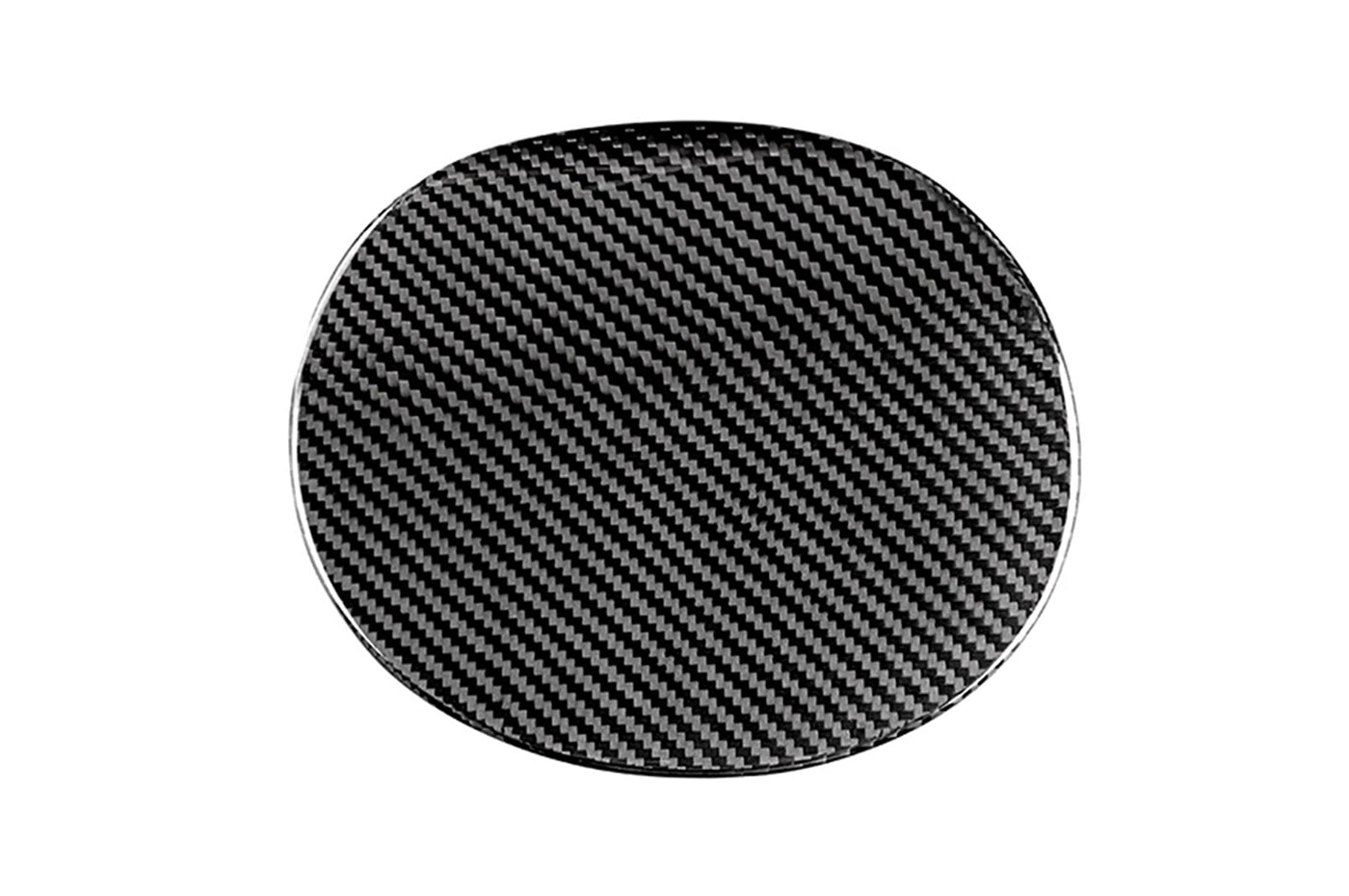 Rexpeed Carbon Fiber Fuel Cap Cover for 2015-2021 VA WRX and EJ25 STi (G21) black carbon fiber