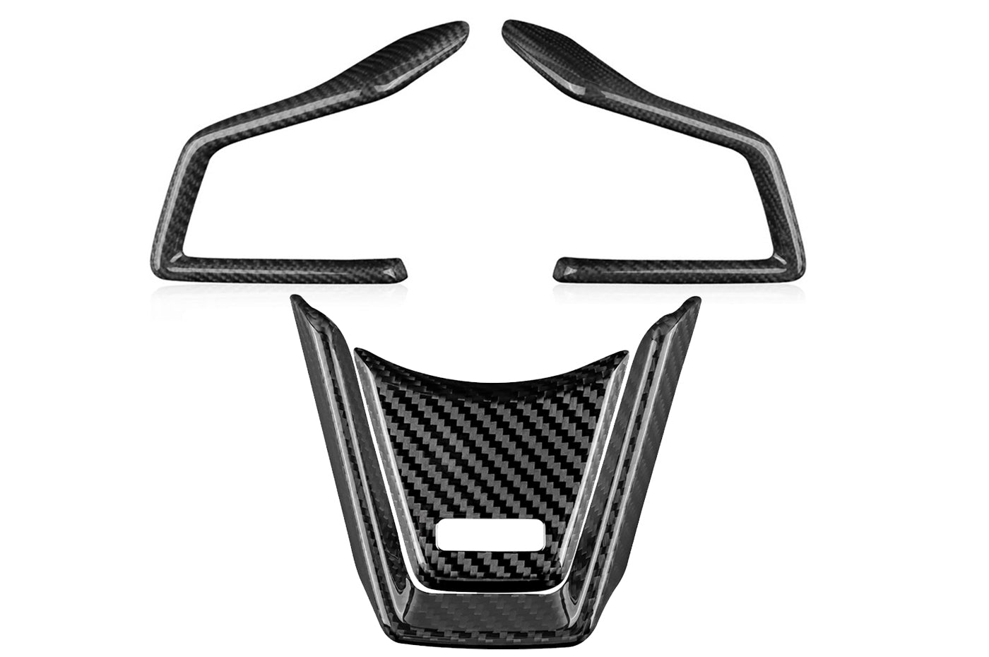 Rexpeed Carbon Fiber Steering Wheel Cover for 2022+ WRX (G160) black carbon