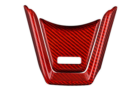 Rexpeed Carbon Fiber Steering Wheel Cover for VB 2022+ WRX (G160R) red carbon