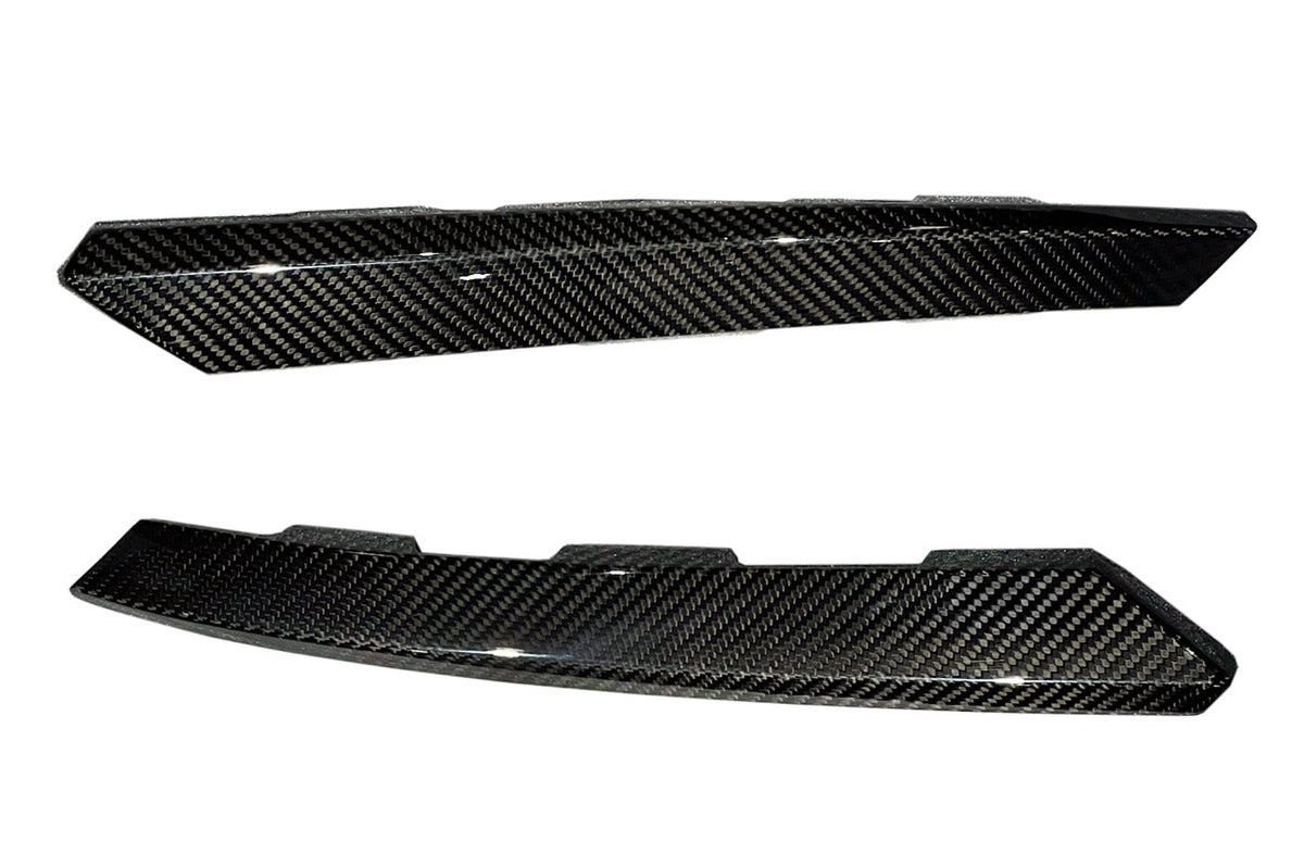 Rexpeed Dry Carbon Front Center Grille Cover Trim VB 2022+ Subaru WRX (G75) front bumper center grill carbon trim covers