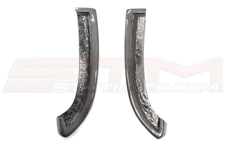 Rexpeed Carbon Fiber Rear Bumper Extensions for Evo 9 JDM