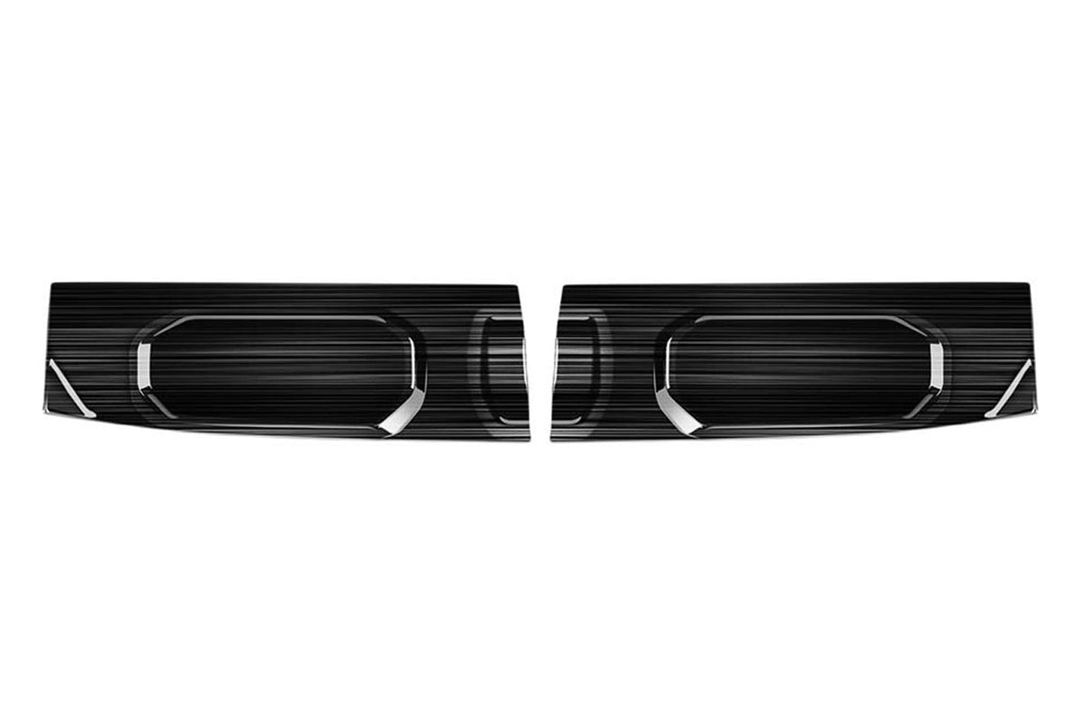 Rexpeed Rear Stainless Steel Bumper Guard Trunk Sill for 2022+ Subaru WRX (G122b) black stainless steel