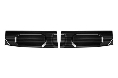 Rexpeed Rear Stainless Steel Bumper Guard Trunk Sill for 2022+ Subaru WRX (G122b) black stainless steel