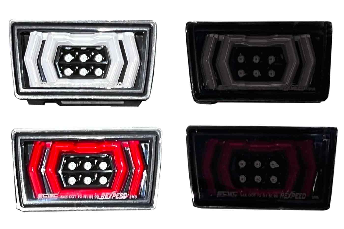 Rexpeed V2 LED Rear Fog Light for VB 2022+ Subaru WRX (G117) All 4 varients - clear lens white, clear lens red, smoked lens white, smoked lens red