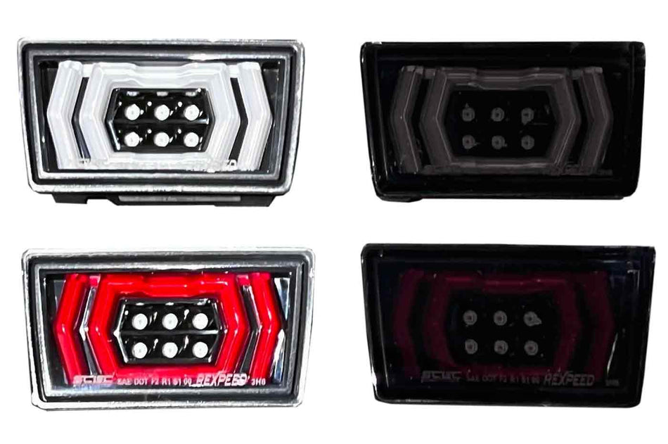 Rexpeed V2 LED Rear Fog Light for VB 2022+ Subaru WRX (G117) All 4 varients - clear lens white, clear lens red, smoked lens white, smoked lens red