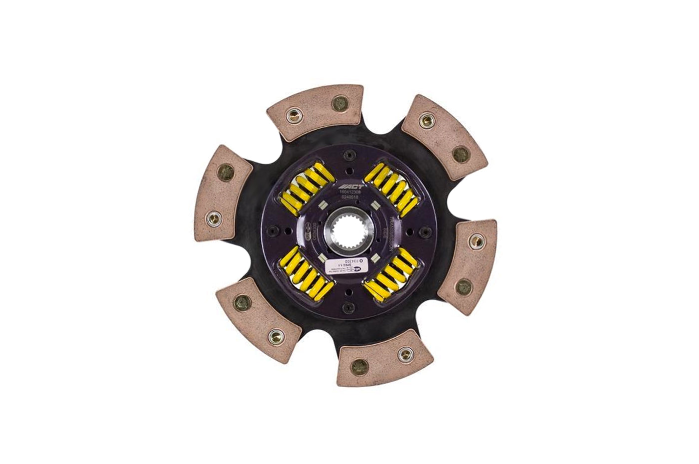 ACT 240mm WRX SB11 Replacement Disc 6 Pad Sprung (6240518)