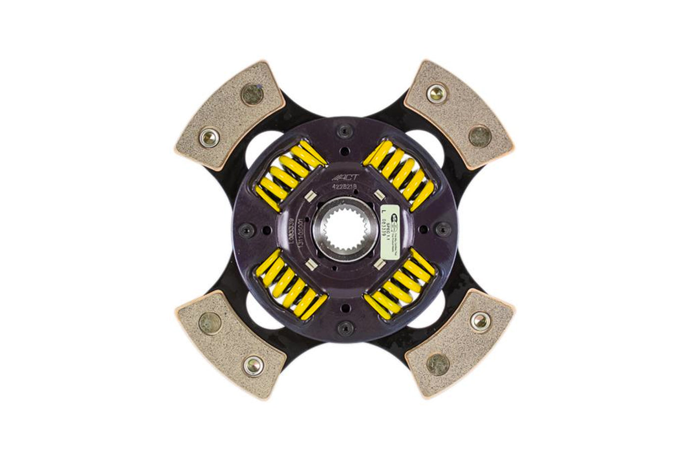ACT WRX SB5/SB9 Replacement Disc 4 Pad Sprung (4228218)