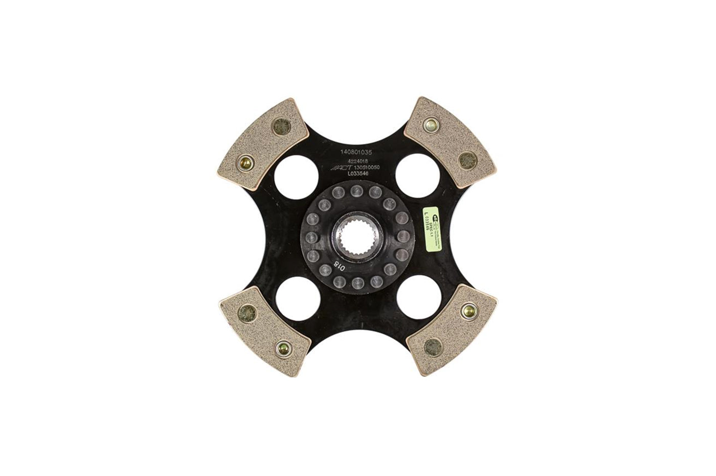 ACT BRZ SB7 Replacement Disc 4 Pad Solid (4224018)
